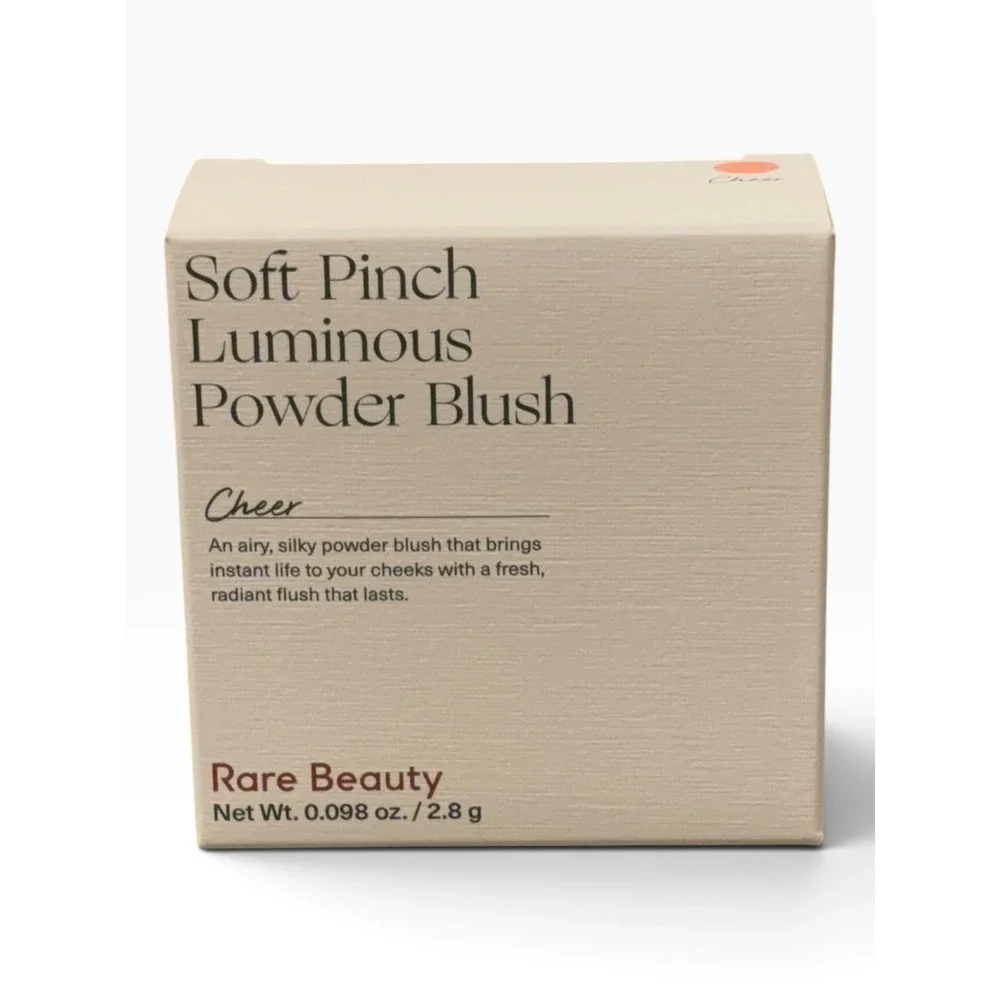 Rare Beauty Soft Pinch Luminous Powder Blush Happy Pink 0.098oz 2.8g NIB
